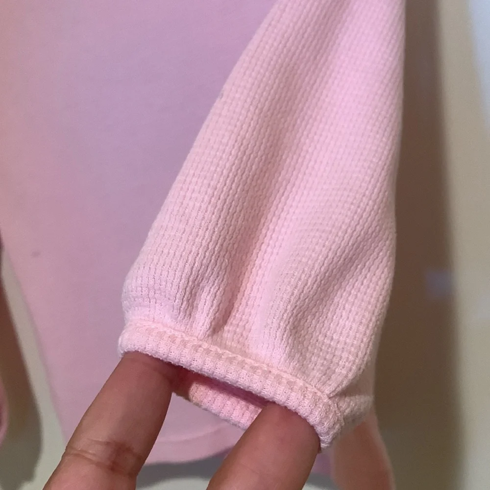 Used pink girl’s Koala kids long sleeve top blouse with small stain - Picture 5 of 16